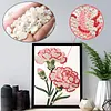 Diamond Painting-DIY Sparkling Special Shaped Pearl Drill Peony(30x40cm)
