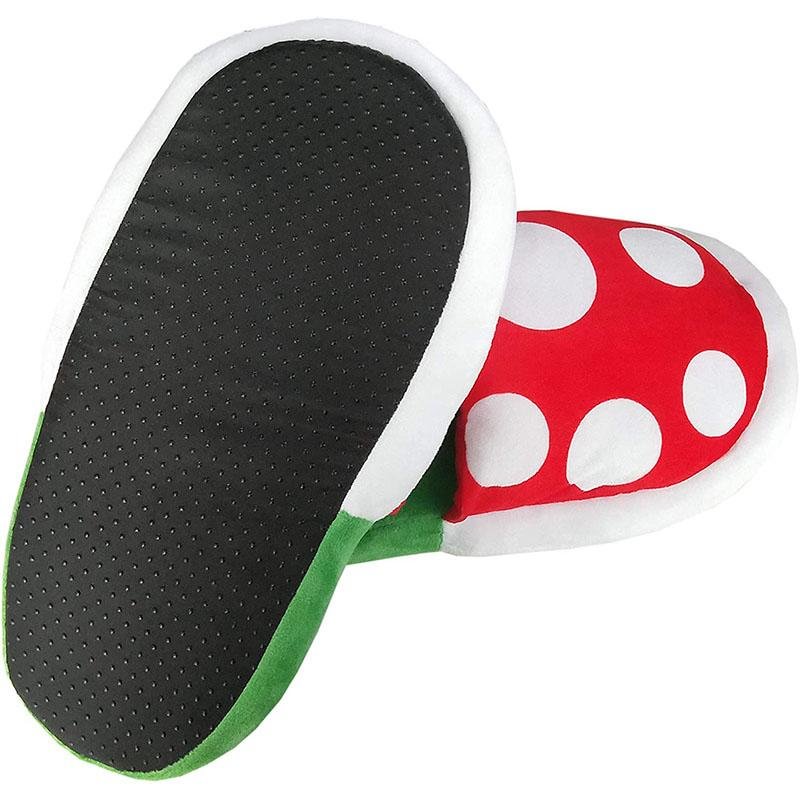 lopbraa piranha plants plush slippers