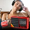 FM/AM/SW Full Band Portable Radio Battery Operated Mini Radio Receiver for Elder
