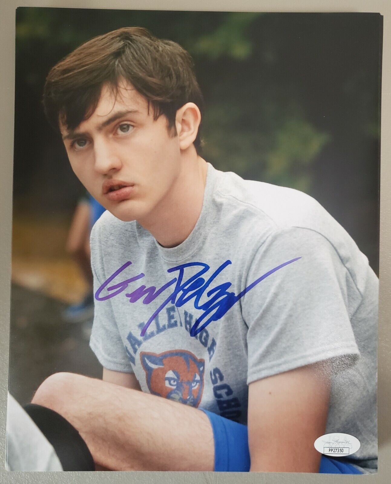 8X10 Autographed by Gianni Decenzo in Cobra Kai Season 3. JSA