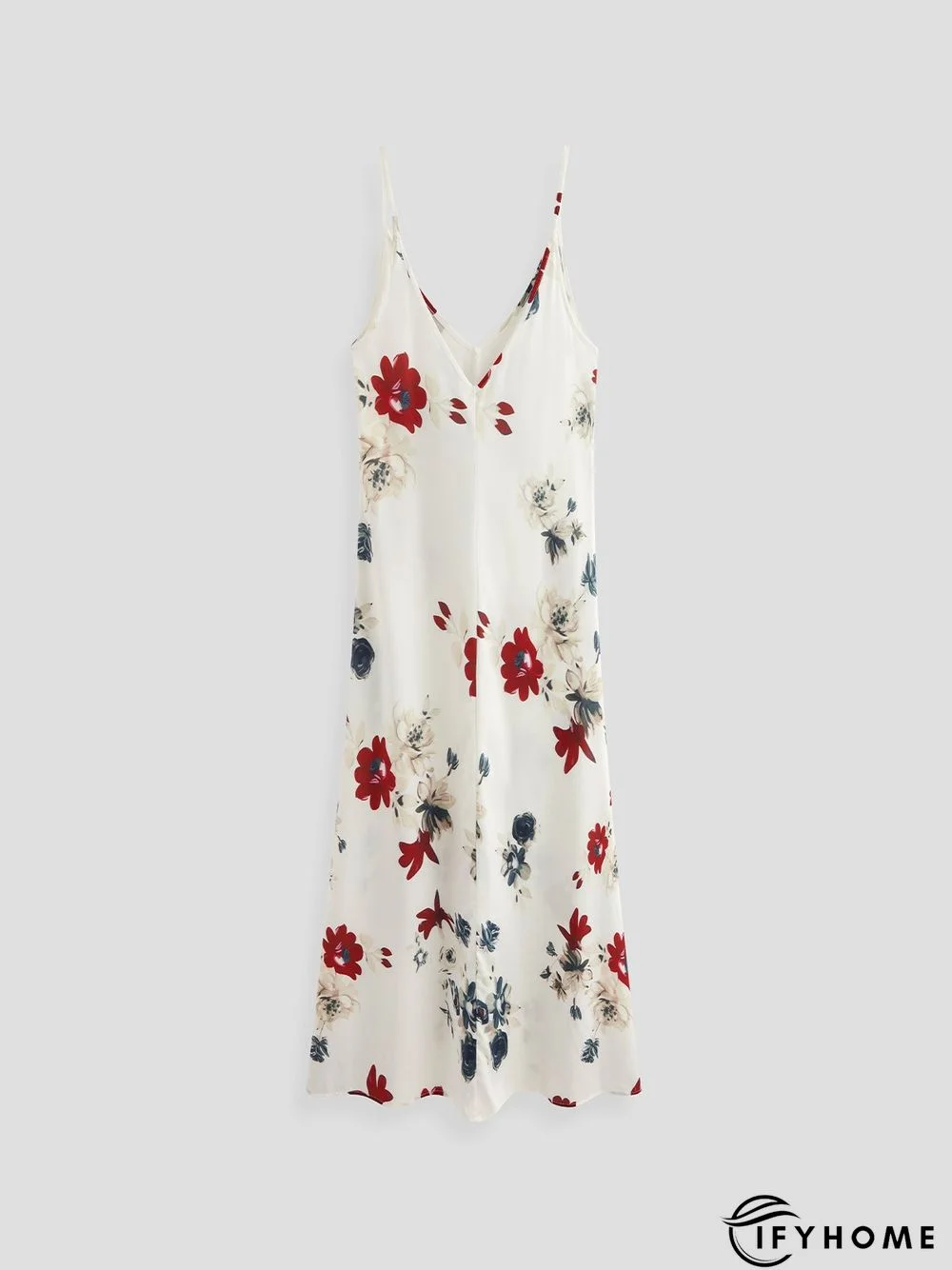 Striped Vintage Sleeveless Cotton-Blend Dress | IFYHOME