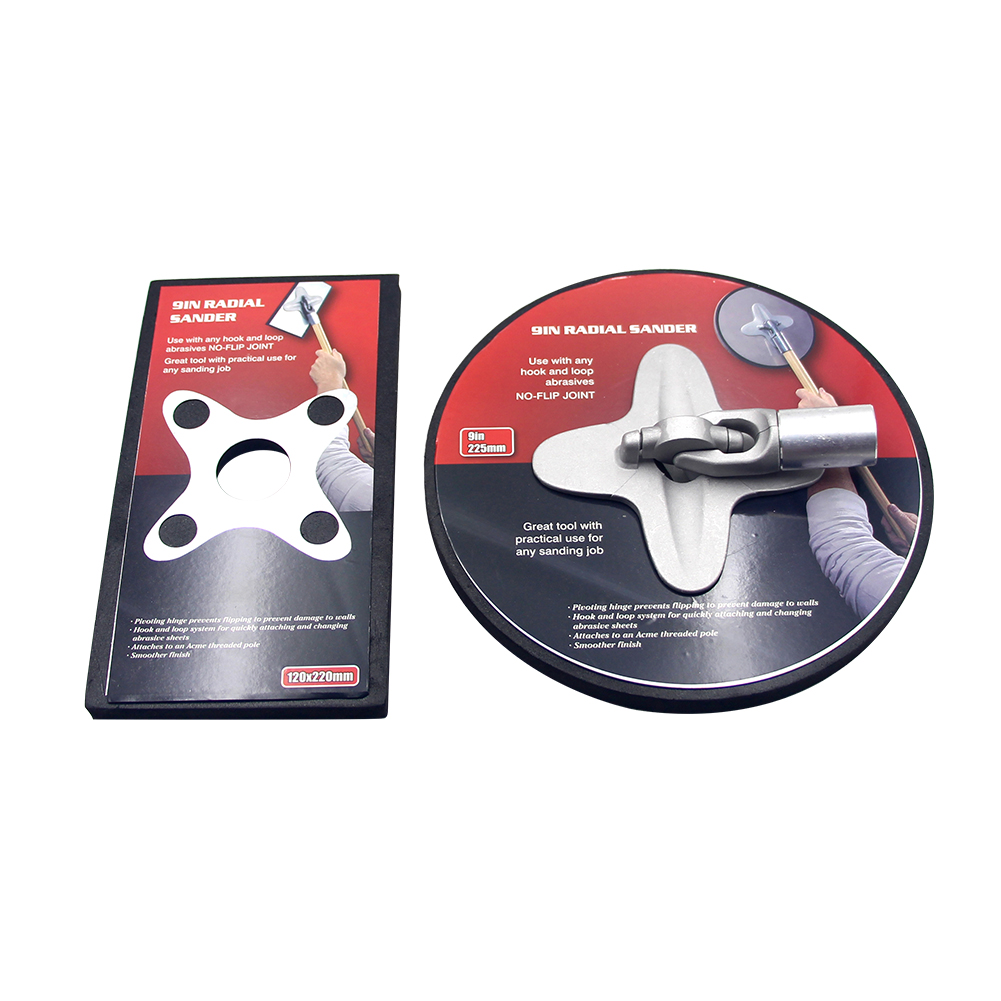 

2pcs Round Square Sanding Backing Pad Sander Disc for Dry-wall Repair Set, 501 Original