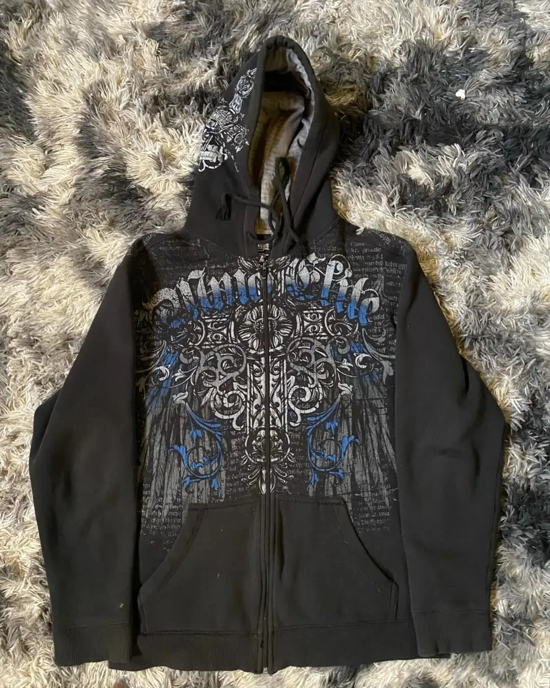 Aonga 90s Streetwear Woman Hoodie Y2k Fashion Trend Pullover Simple Long Sleeved Lettered Loose Sweater Loose Retro American Pure Cotton Fashion aonga