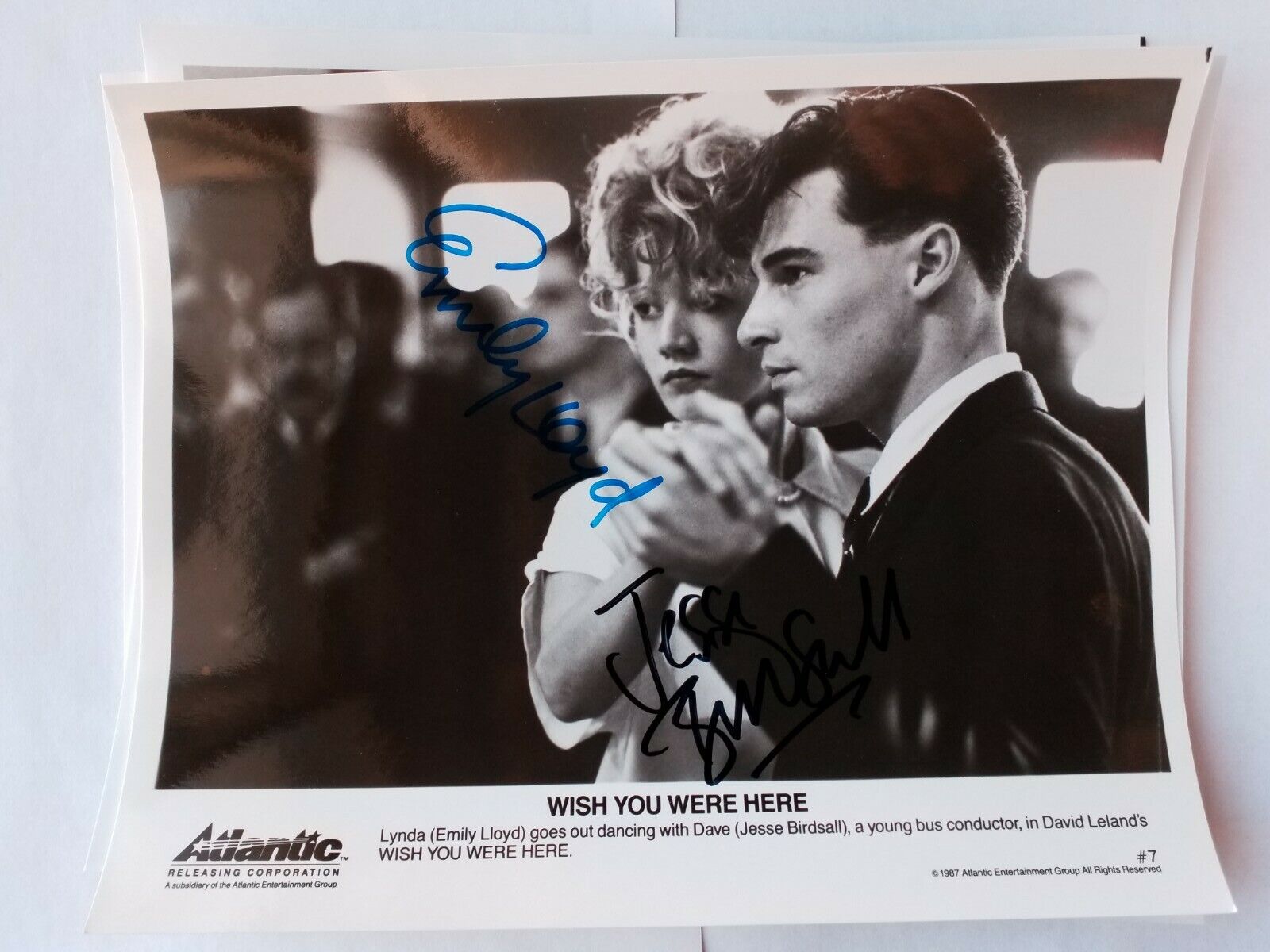 JESSE BIRDSAL & EMILY LLOYD Signed Authentic Autographed 8 x 10 Photo Poster painting