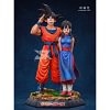 Young Goku & Chi-Chi - Dragon Ball Resin Statue - Sky End Studio