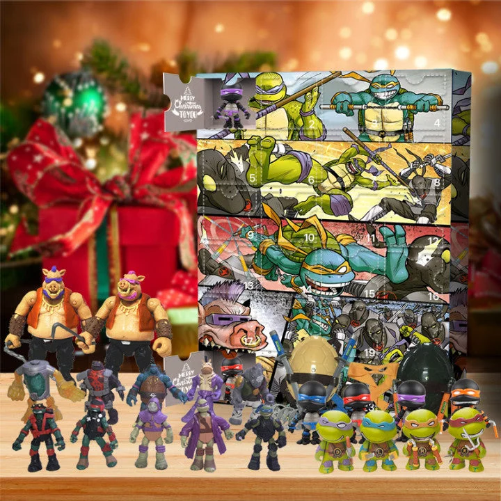 2023 Teenage Mutant Ninja Turtles Advent Calendar -- The One With 24 Little Doors