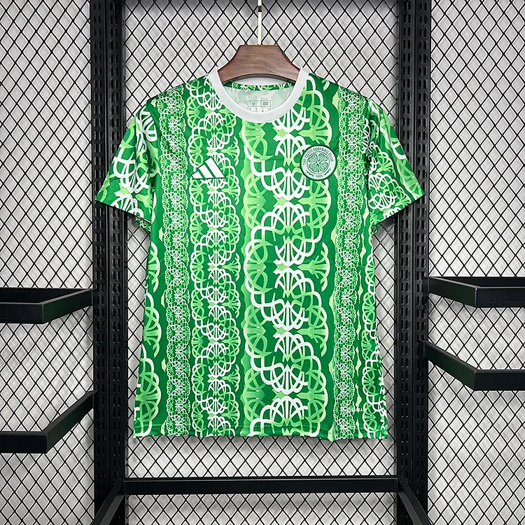 24-25 Celtic pre-game training jersey