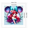 Ocean Ariel-11CT Stamped Cross Stitch 45*45cm tapestrymarket