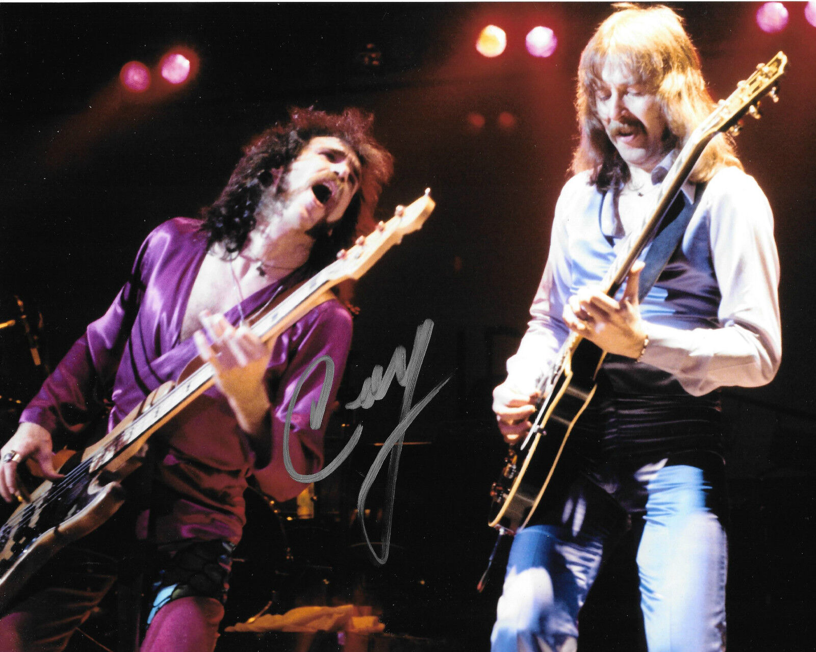 GFA Foghat Rock Band * CRAIG MacGREGOR * Signed 8x10 Photo Poster painting AD1 COA