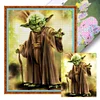 (Multi Style)Groot And Yoda-Full Embroidery 3 Strands 11CT Stamped Cross Stitch-40*40CM