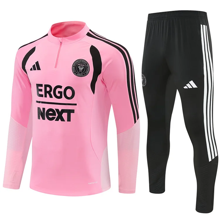 2627 Miami Long-sleeved Half-length Training Suit Adult Set
