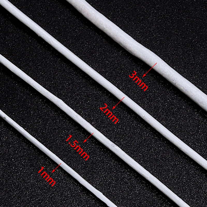 1 Piece Minimalist Solid Color Leather Rope Jewelry Accessories