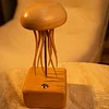 Handcrafted Wooden Jellyfish Automaton
