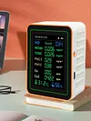 12 In 1 Air Quality Monitor PM2.5 PM10 CO CO2 TVOC HCHO AQI Tester for Indoor