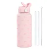 1L Insulated Water Bottle with Lid 32oz Travel Tumbler for Travel Gym and School