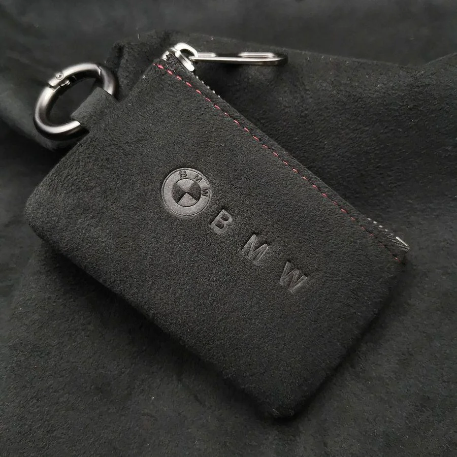 Car key high-end suede key bag