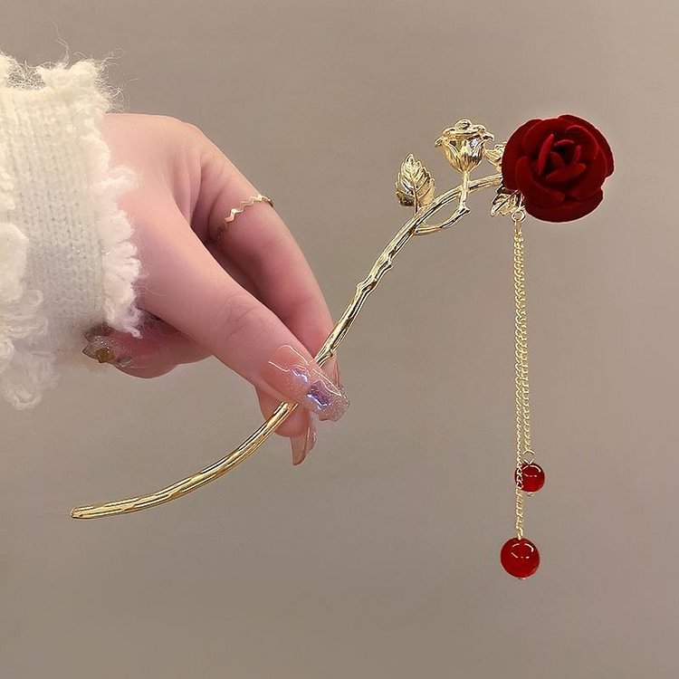 Chic Rose Hairpin KERENTILA