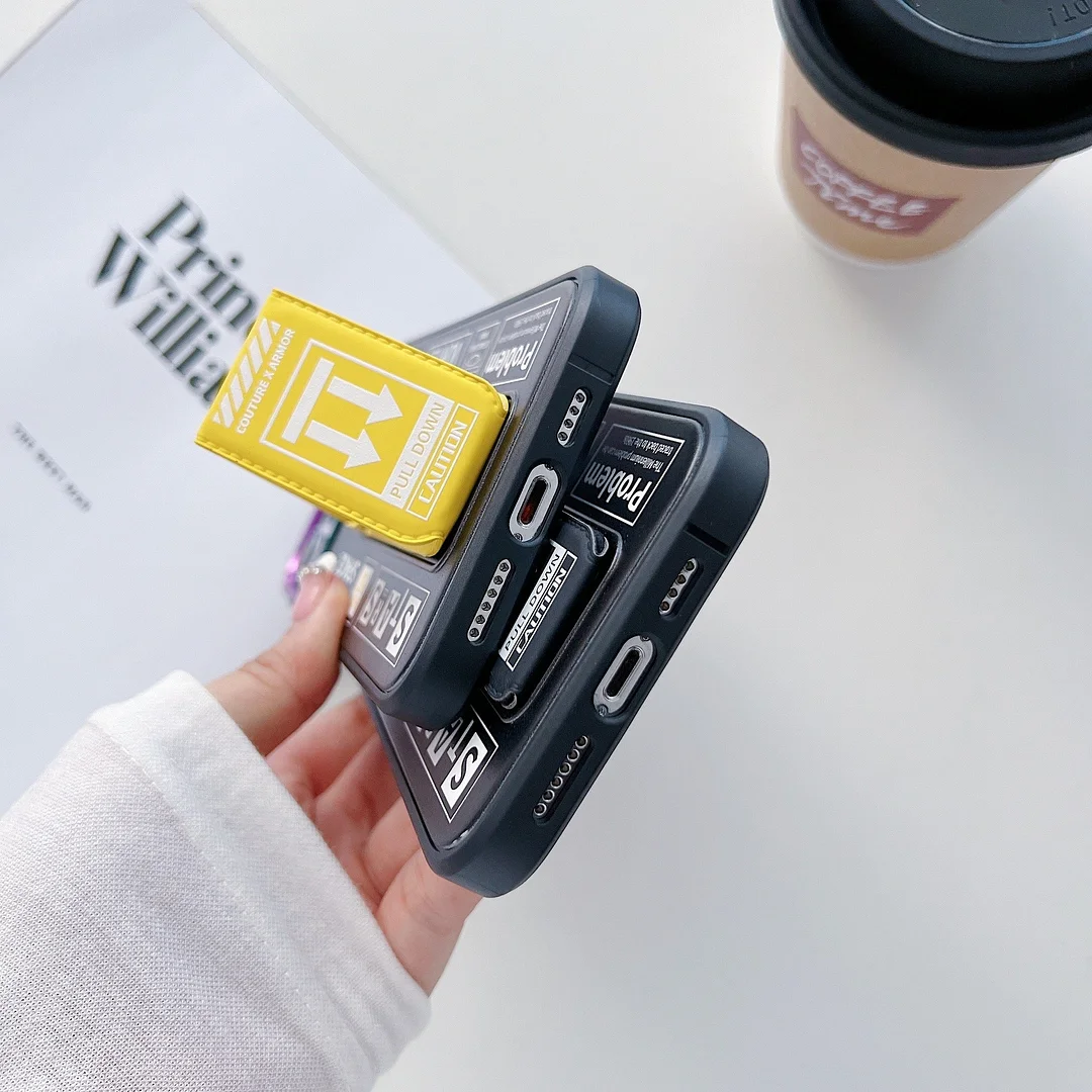 For iPhone 13/14 Series Metal Lens Ring Holder Phone Case