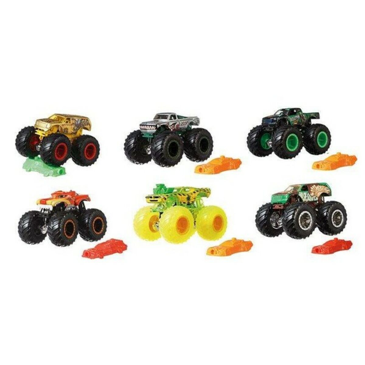 Car Monster Trucks Mattel FYJ44 1:64 (Refurbished B)