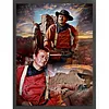 Cowboy Man John Wayne-11CT Stamped Cross Stitch 40*55cm tapestrymarket