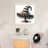 Witch Hat-14CT Stamped Cross Stitch 40*40cm tapestrymarket