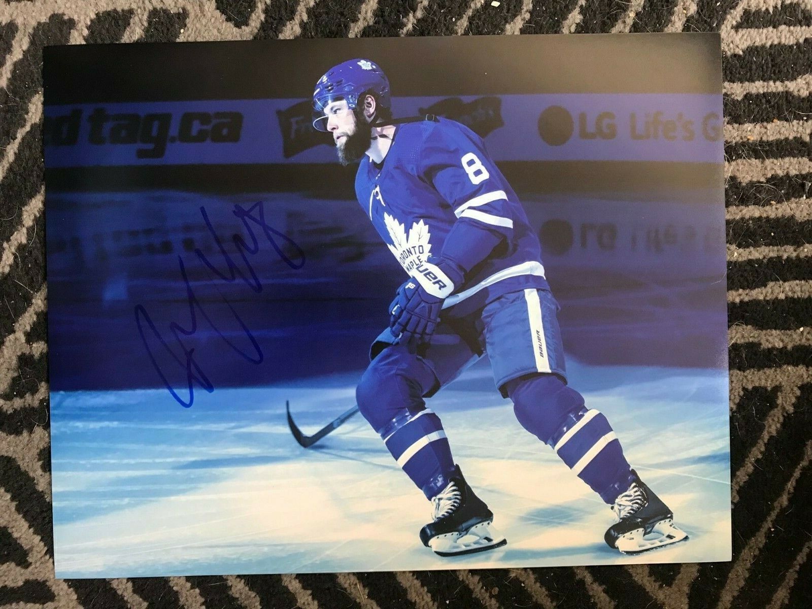 Toronto Maple Leafs Jake Muzzin Signed Autographed 11x14 Photo Poster painting COA