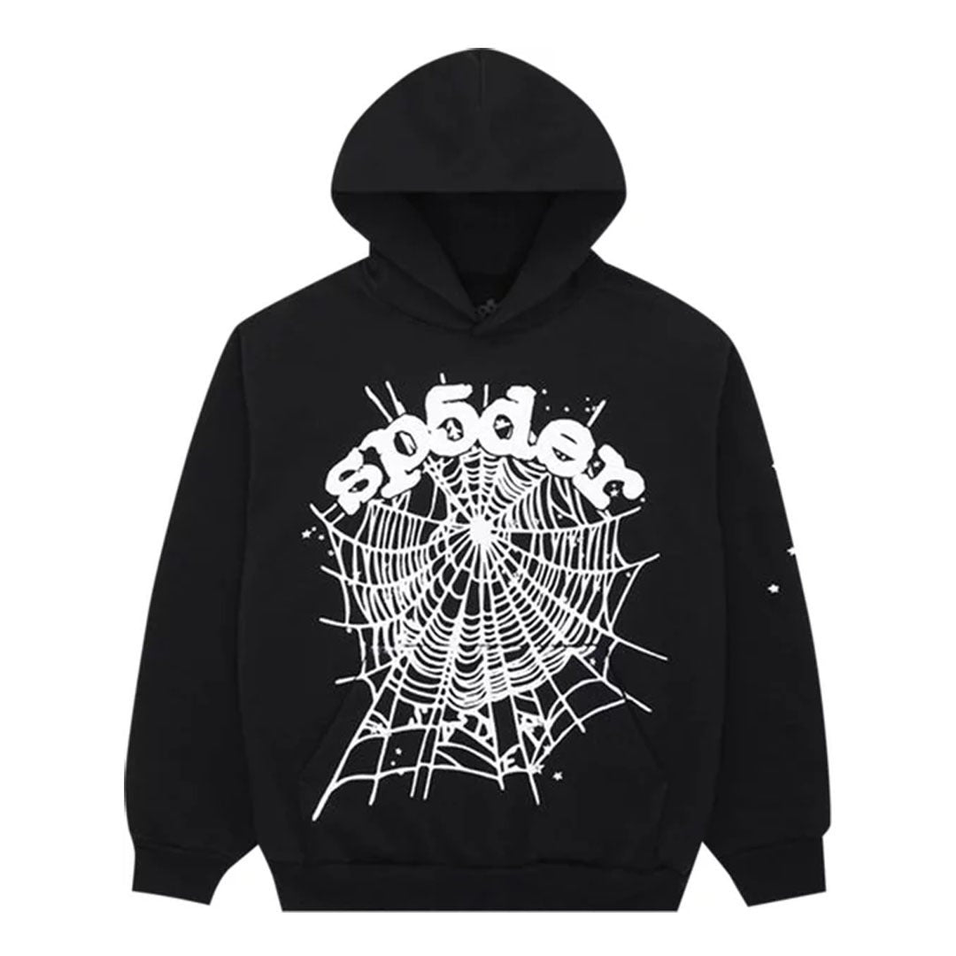 Sp5der OG Web Hoodie 'Black'