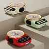 Retro Portable CD Player With Built-In 4000 mAh Battery and Bluetooth, CD, and TF Card Multi-Mode Playback