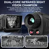 4K Infrared Night Visions Device Rechargeable Outdoor HD Telescope Camera with 2.8 Inch Large Screen 18X Digital Zoom Night Visions Monocular Outdoor Exploration & Camping Gear Gifts for Men