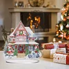 Diamond Painting Christmas Snow Room Tabletop Ornament for Office Decor
