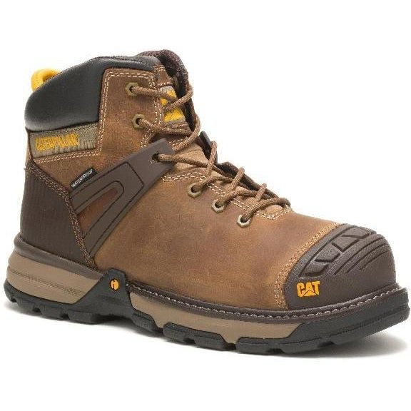 Men's Excavator Superlite WP Soft Toe Work Boot - Beige - P51052