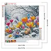 Diamond Painting - Full Round Drill - Flowers(Canvas|40*40cm)