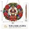 DIY Diamond Painting Xmas Nutcracker Hanging Ornament Pendant Acrylic Double Sided Print Decor Kit