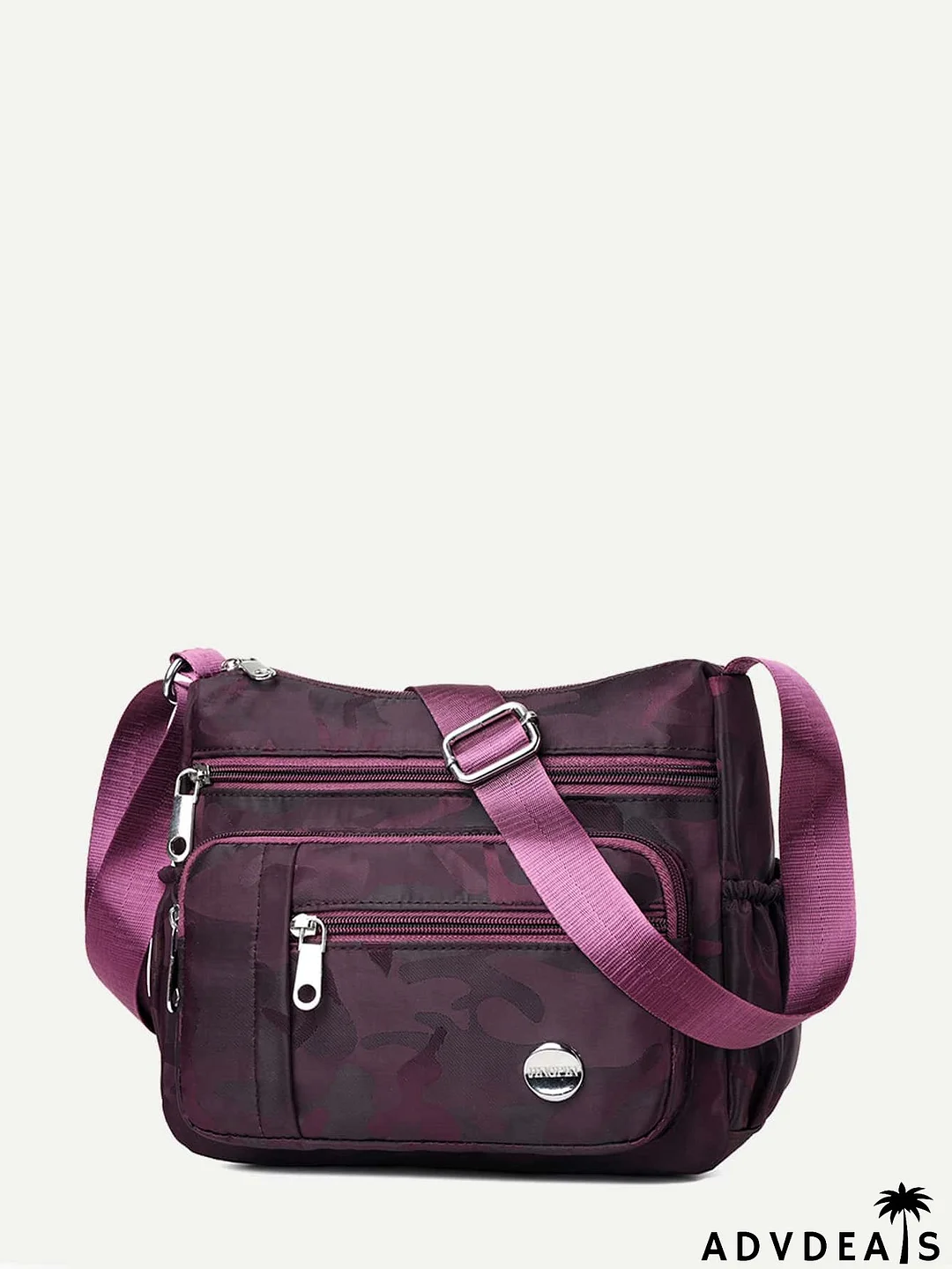 Camo Pattern Crossbody Bag