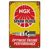 NGK Spark Plugs - Vintage Metal Signs(8*12Inch) - Service