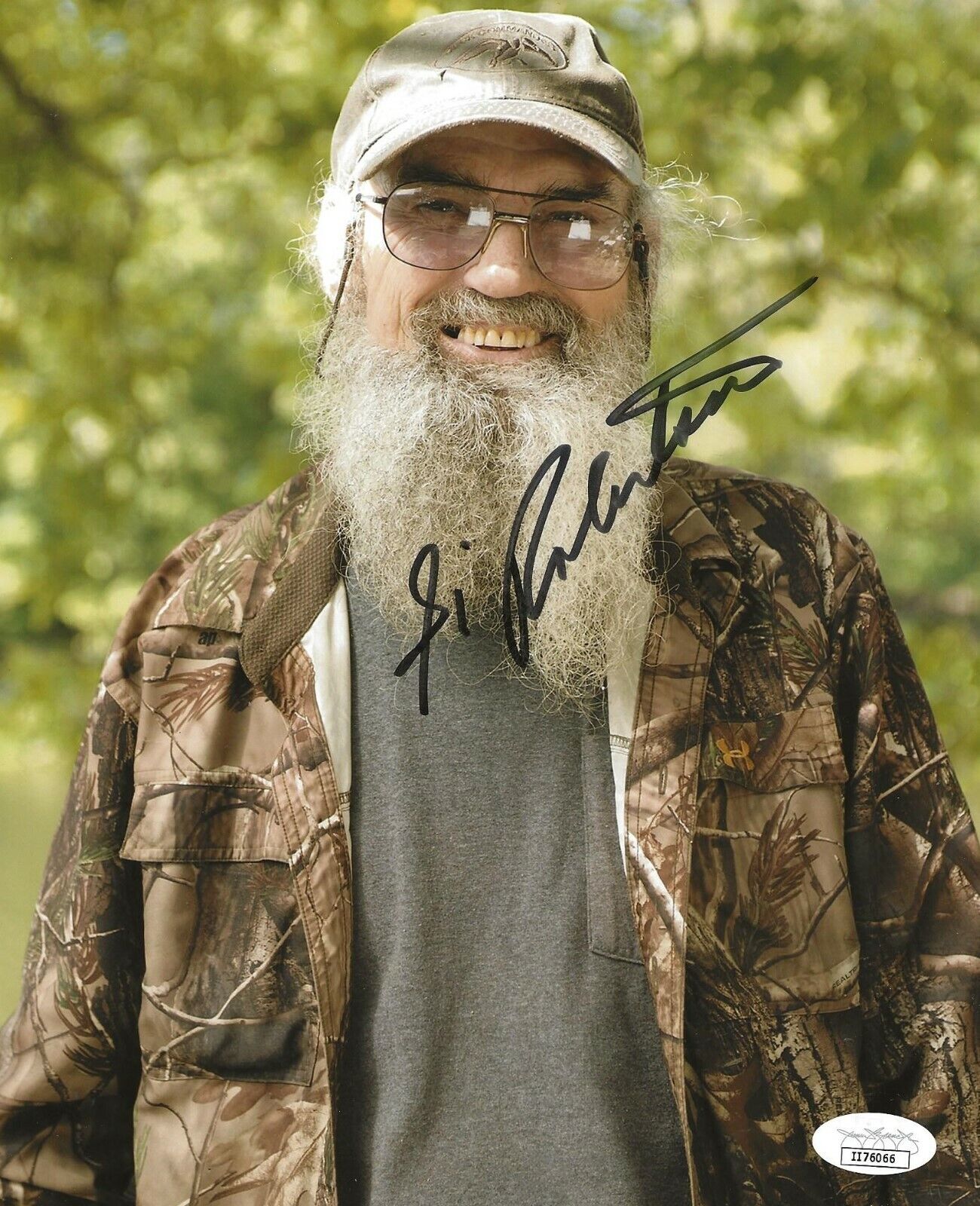 Si Robertson signed Duck Dynasty 8x10 Photo Poster painting autographed 2 JSA Certified