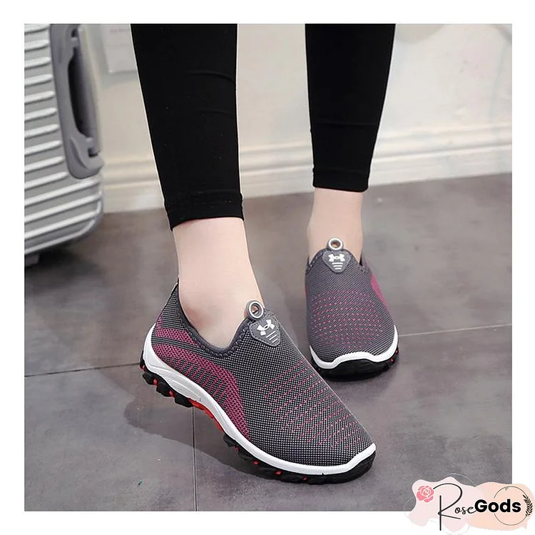 Women Fashion Light Tennis Breathable Lightweight Mesh Sneakers Casual Shoes