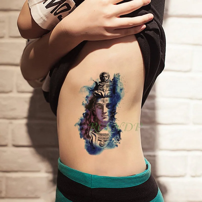 Waterproof Temporary Tattoos Sticker Scorpion Fly birds dark clouds fake tattos flash tatoo tatouage for women men