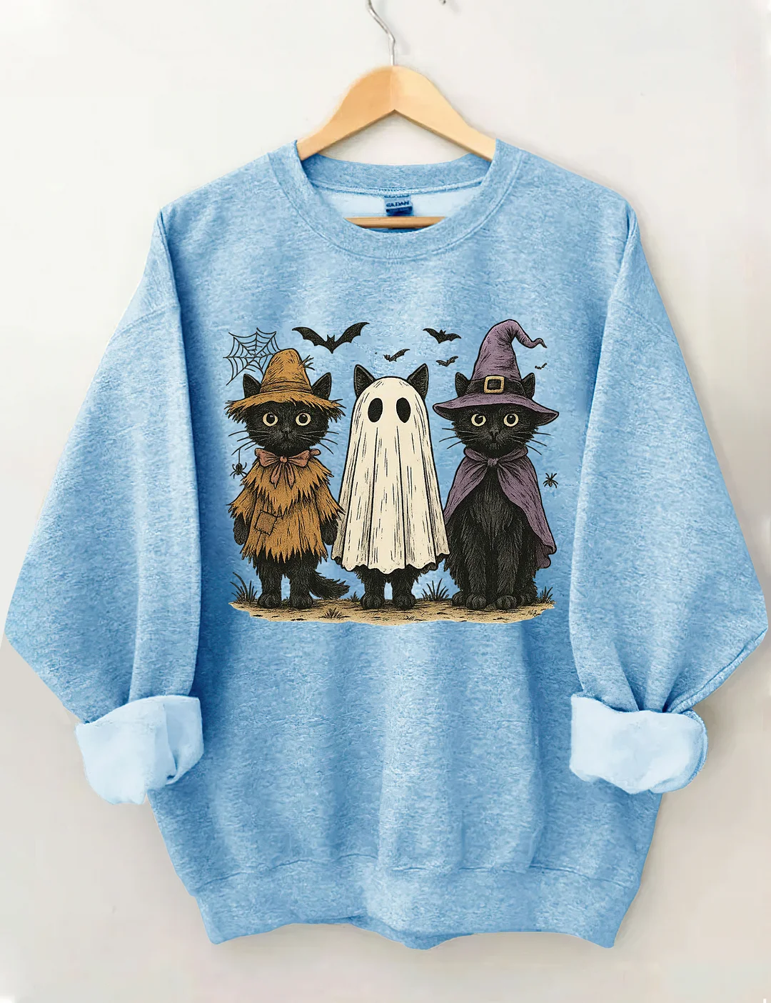  Halloween Cat Sweatshirt