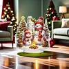 Diamond Painting Christmas Snowman Table Top Ornament Kits for Home Office