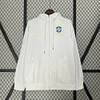 2024 Brazil National Team Windbreaker White Football Jersey 1:1 Thai Quality 