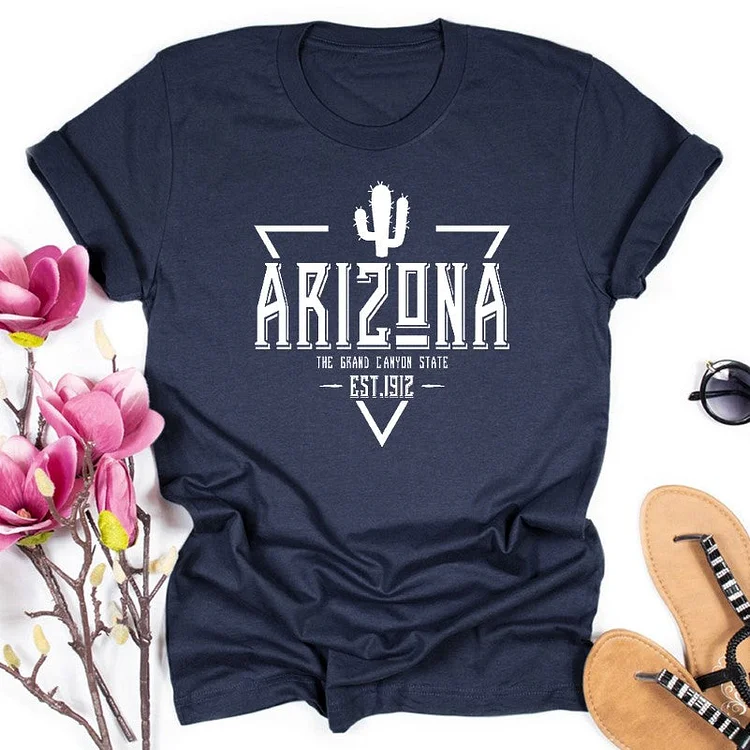 Arizona The Grand Canyon State Vacation T-shirt -02863