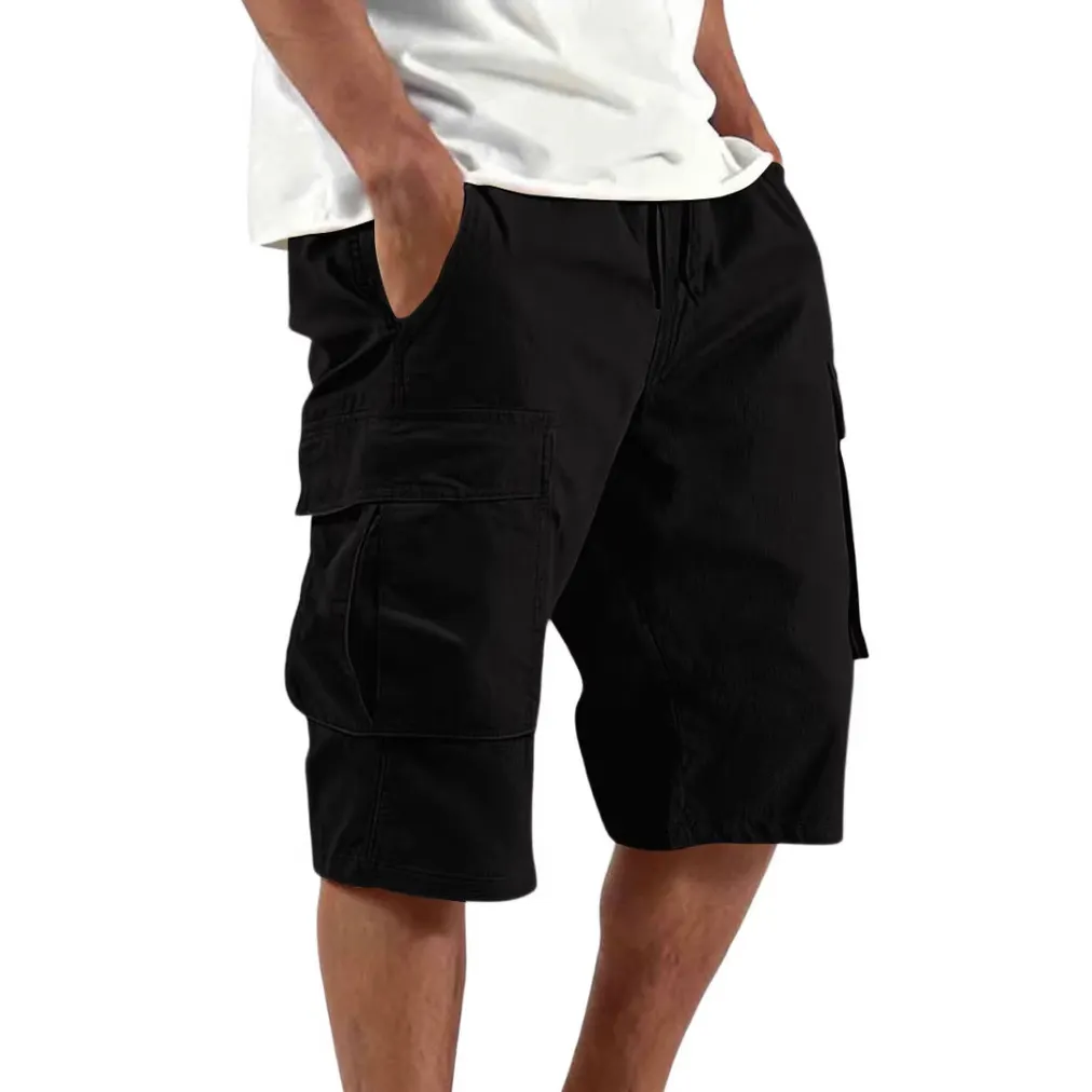 Men's Cargo Shorts With Multiple Pockets-INSPIREUSE