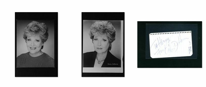 Gloria Dehaven - Signed Autograph and Headshot Photo Poster painting set