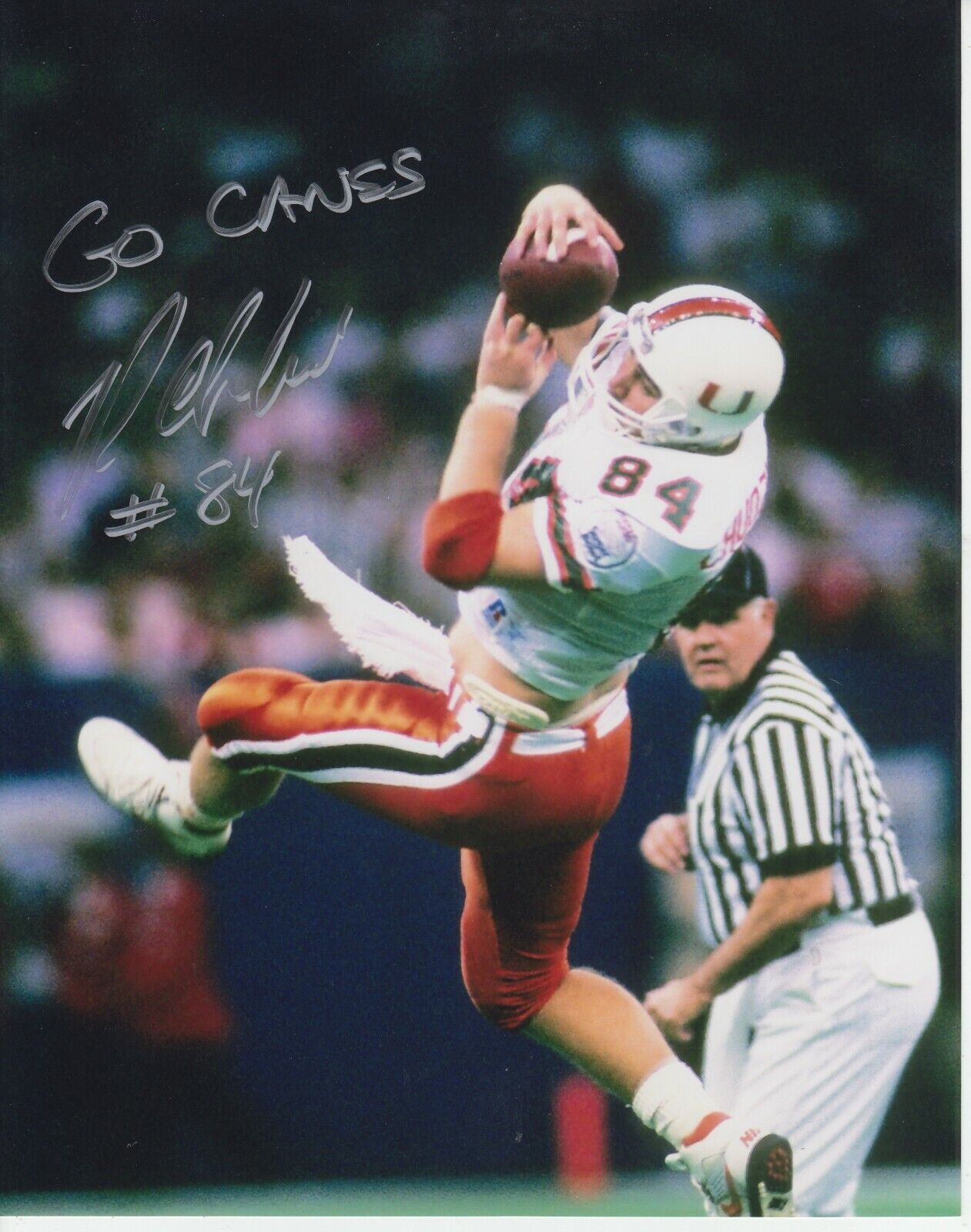 Rob Chudzinski 8x10 Signed Photo Poster painting w/ COA Miami Hurricanes #1