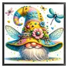 Dragonfly Gnome-11CT Stamped Cross Stitch 40*40cm/15.75*15.75in tapestrymarket