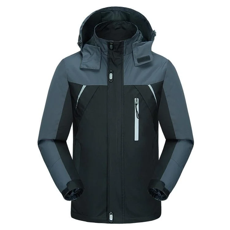 Jackets Men's Coats 4XL Casual Hooded Mens Windbreaker Windproof Waterproof Brand Male Jackets | EGEMISS