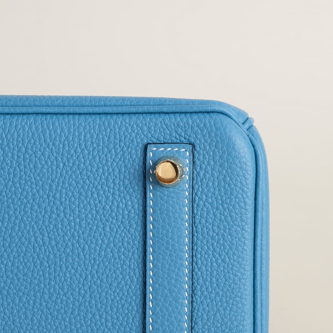 Birkin 25cm Togo 75 Blue Jean GHW