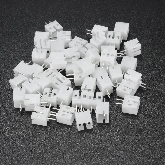 Garlaven 100Pcs Mini Micro JST 2.0 PH 2Pin Connector Plug With 120mm Wires Cables