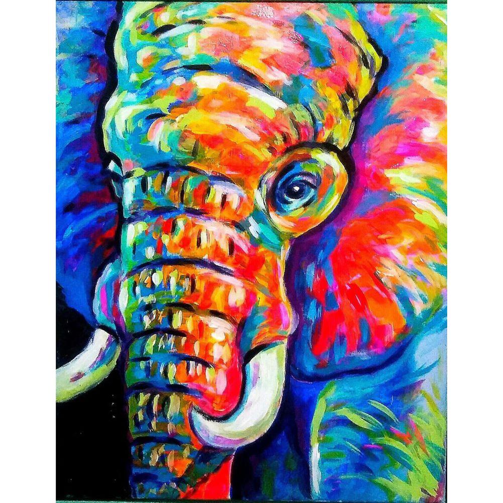 

30x40cm Round Drill Diamond Painting-Animal, 501 Original